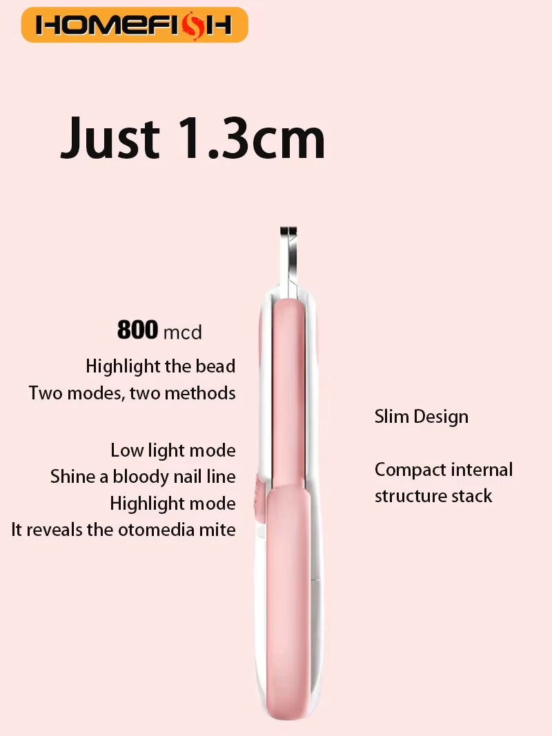 LED Light Cat Dog Nail Clipper Cutter Professional Pet Claw Trimmer with Safety Lock Puppy Kitten Animals Care Grooming Tool Kit