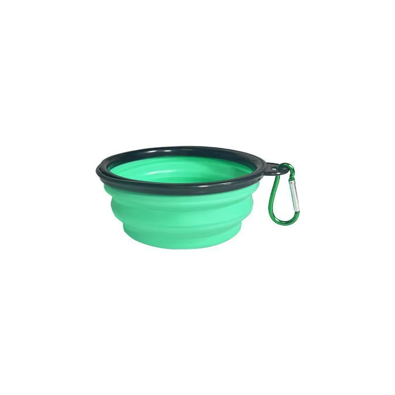 Durable Silicone Collapsible Pet Food Bowl for Cats and Dogs Portable Travel Outdoor Water and Food Bowl for Pets