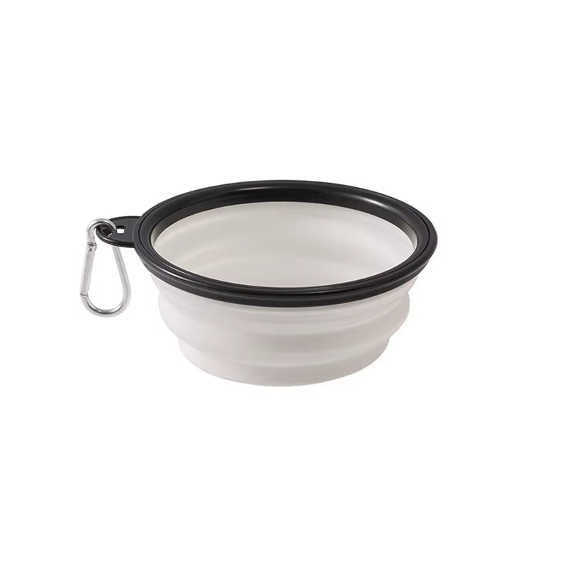Durable Silicone Collapsible Pet Food Bowl for Cats and Dogs Portable Travel Outdoor Water and Food Bowl for Pets