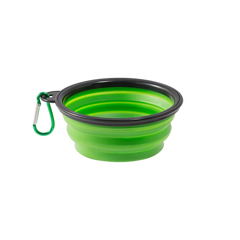 Durable Silicone Collapsible Pet Food Bowl for Cats and Dogs Portable Travel Outdoor Water and Food Bowl for Pets